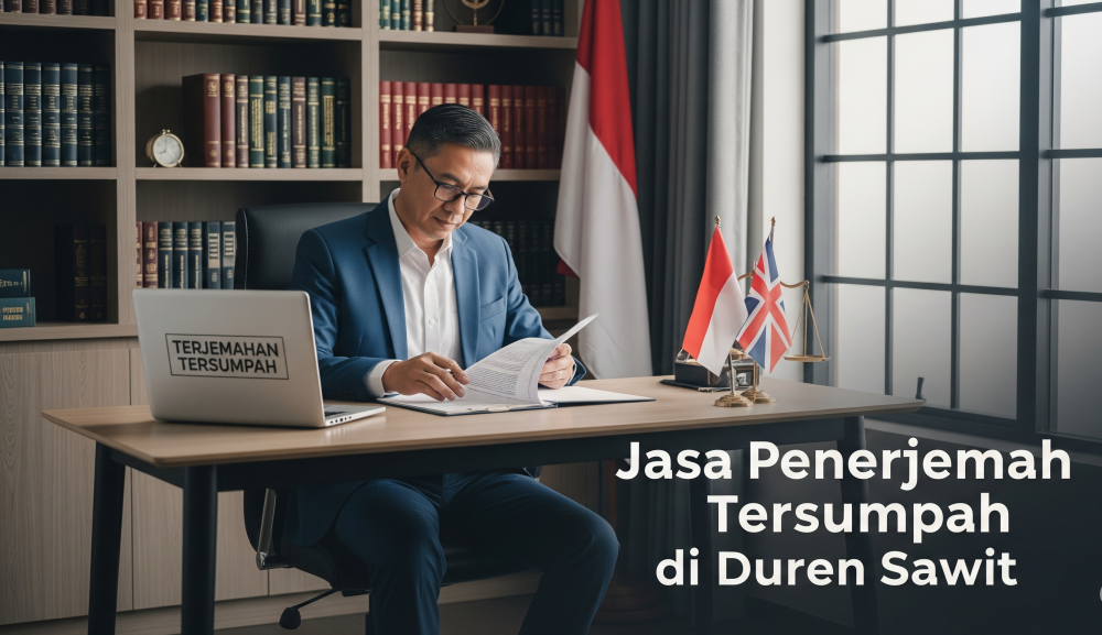 Jasa Penerjemah Tersumpah Duren Sawit