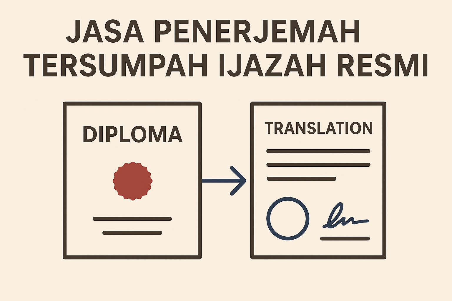 Jasa Penerjemah Tersumpah Ijazah Resmi