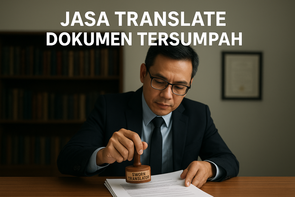 Jasa Translate Dokumen Tersumpah