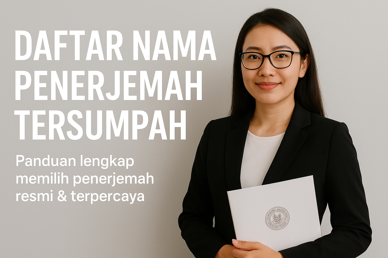 Daftar Nama Penerjemah Tersumpah