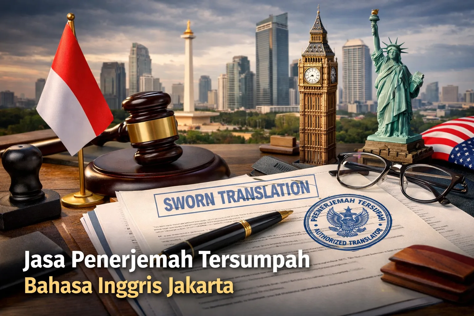 Jasa Penerjemah Tersumpah Bahasa Inggris Jakarta