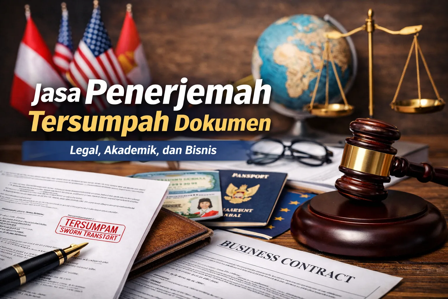 Jasa Penerjemah Tersumpah Dokumen