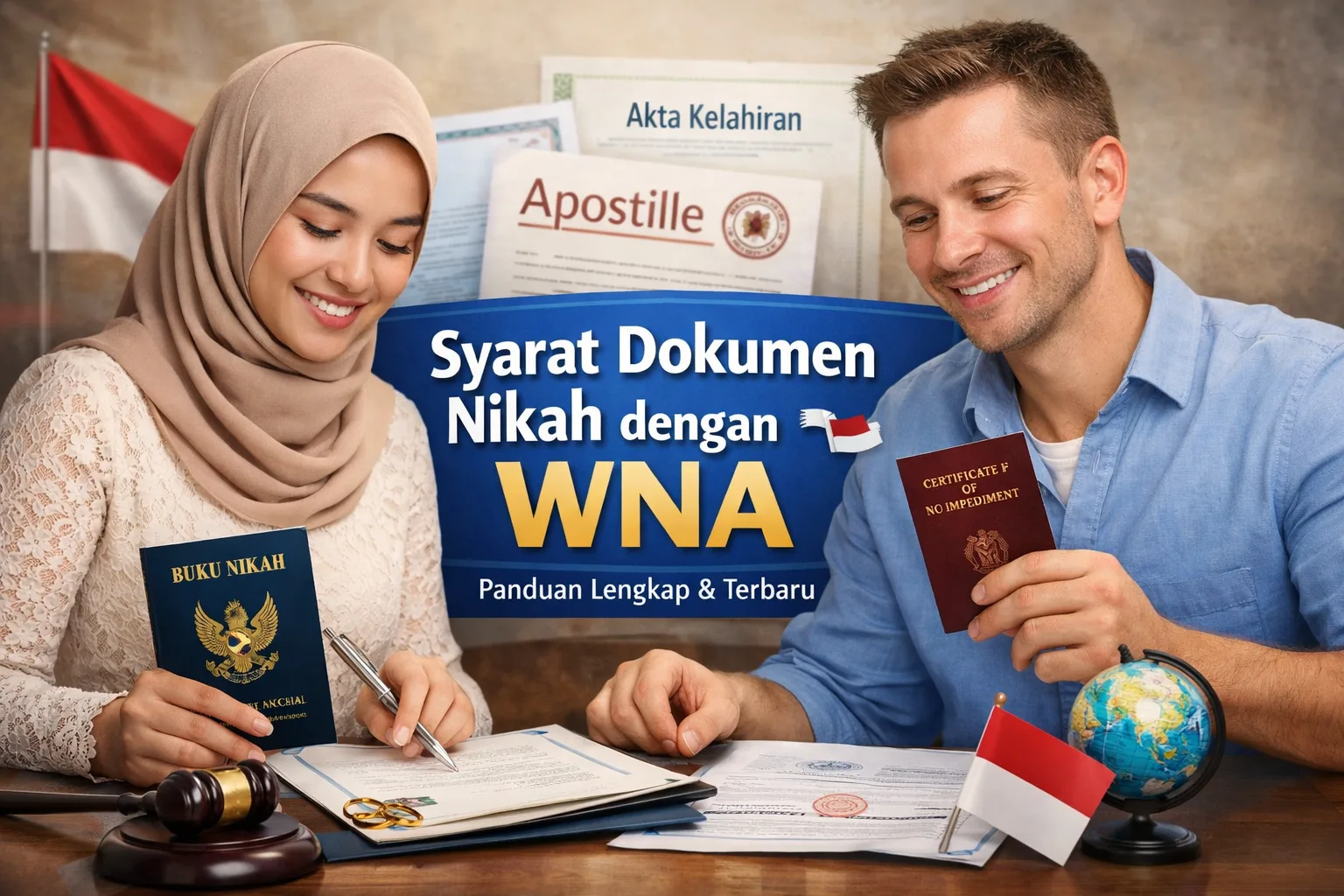 Syarat Dokumen Nikah dengan WNA