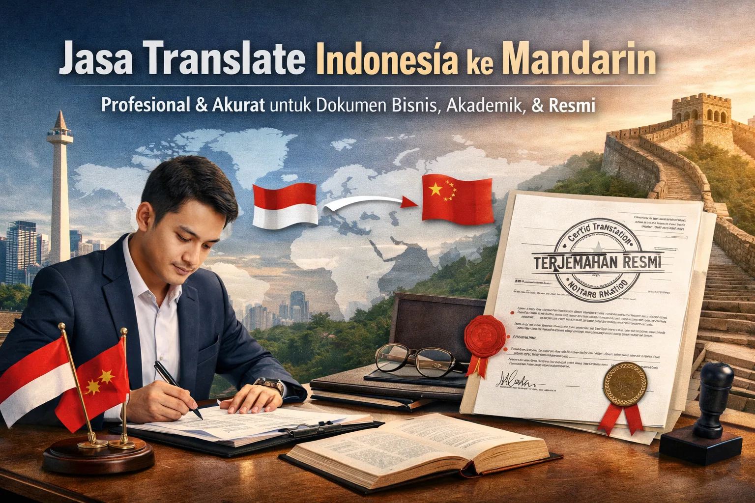 Translate Indonesia ke Mandarin