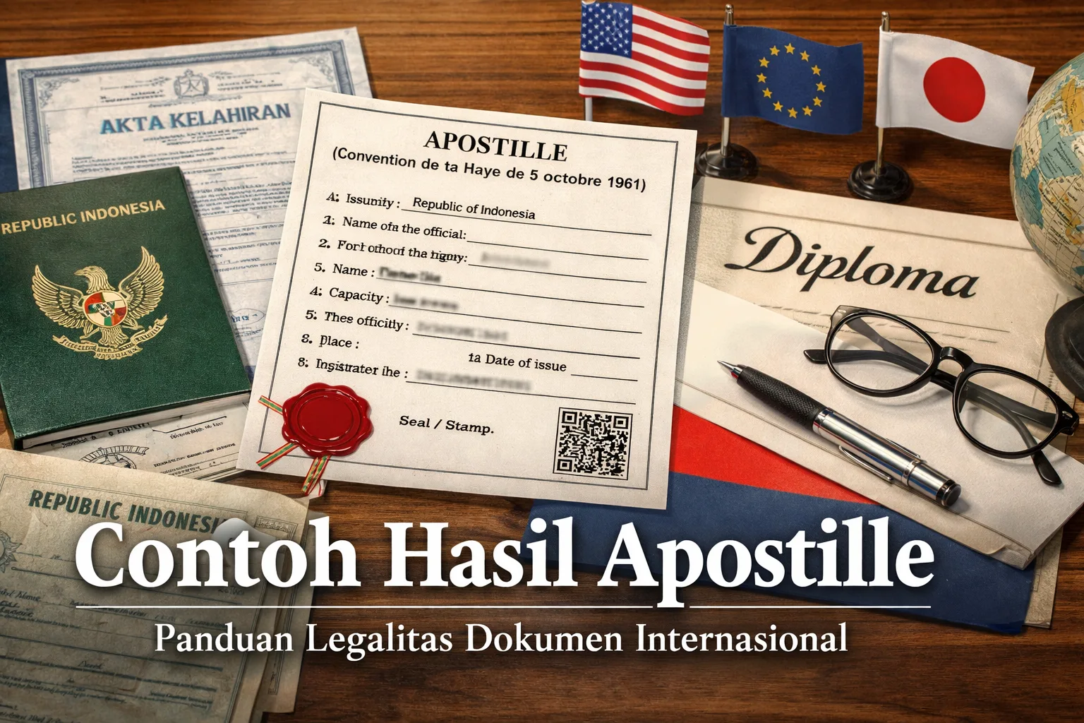 contoh hasil apostille