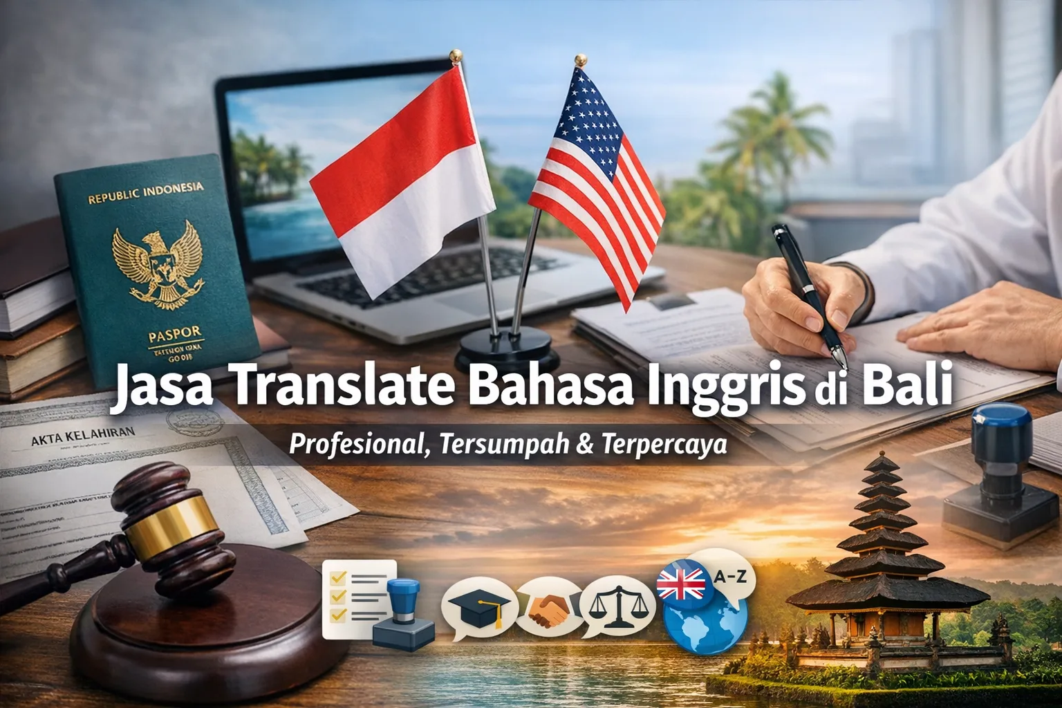 jasa translate bahasa inggris di bali