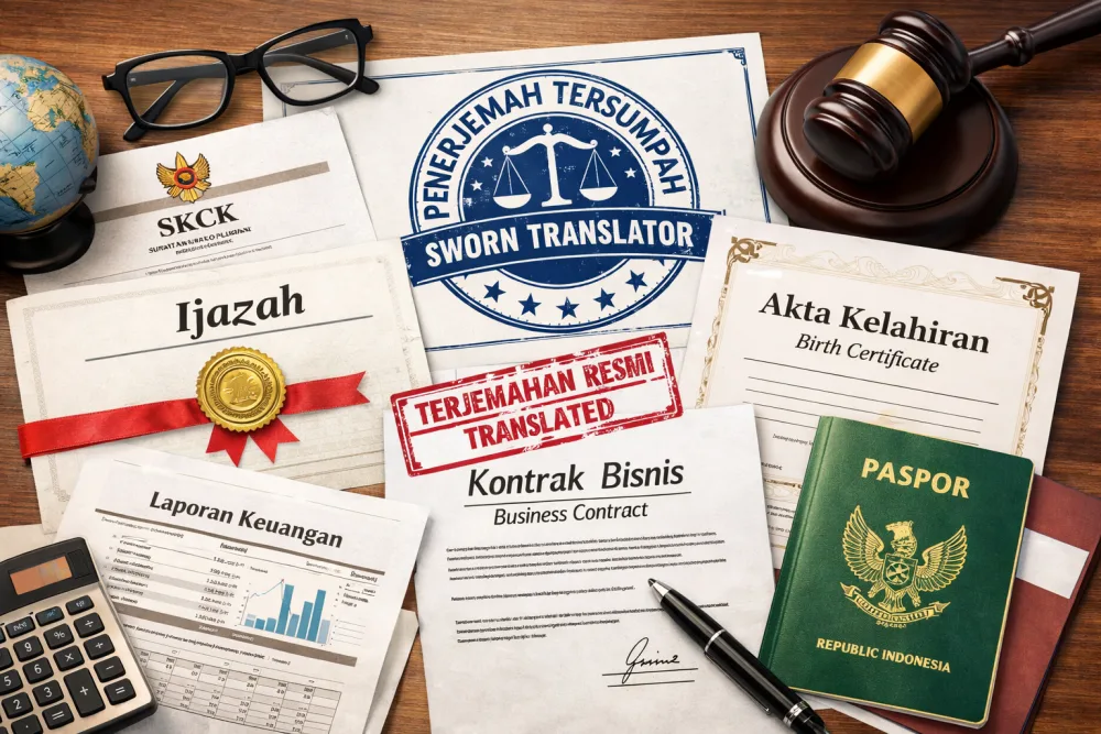 Dokumen Apa yang Diterjemahkan Penerjemah Tersumpah