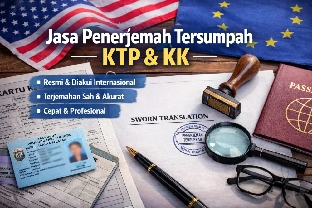 Jasa Penerjemah Tersumpah KTP dan KK