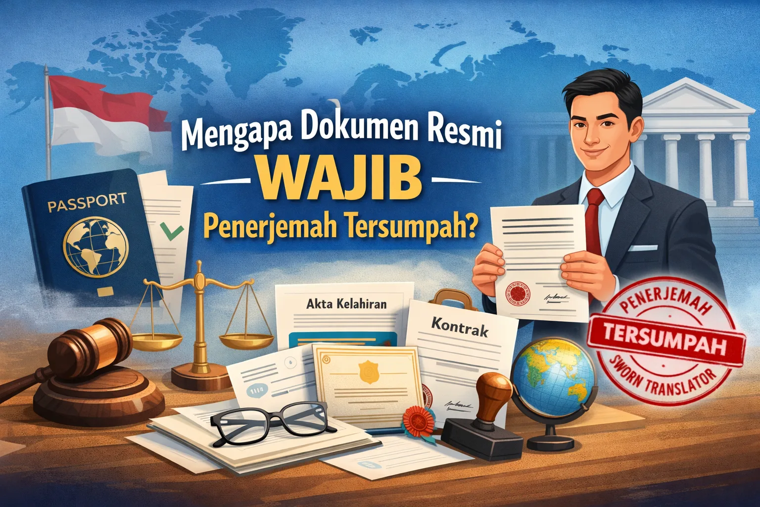 Mengapa Dokumen Resmi Wajib Penerjemah Tersumpah