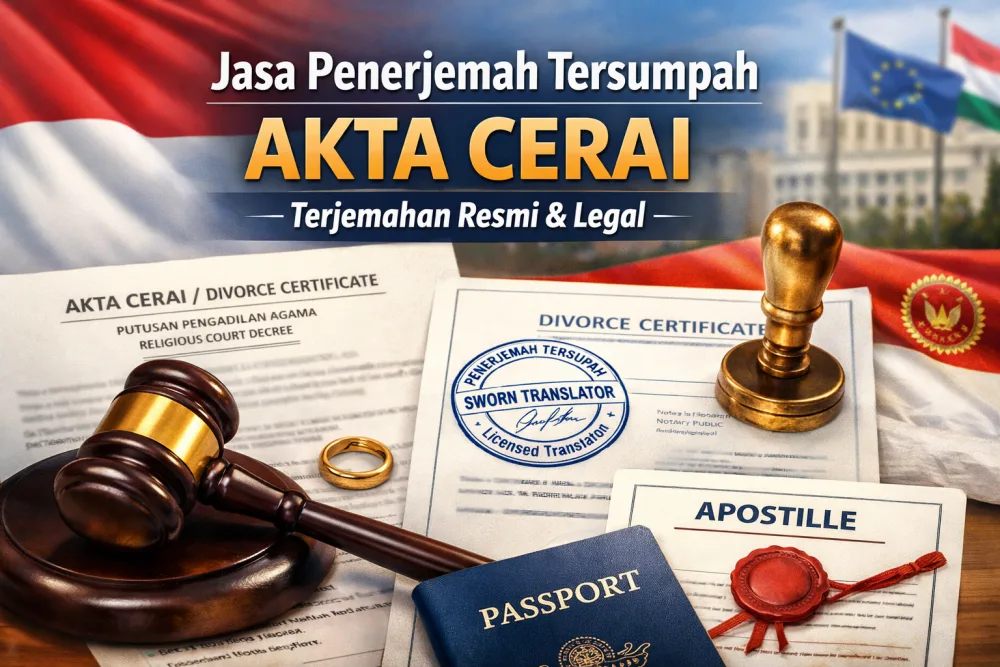 jasa penerjemah tersumpah akta cerai