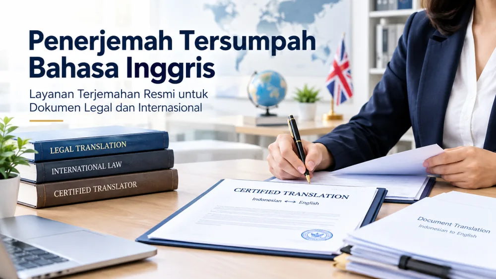 Penerjemah Tersumpah Bahasa Inggris